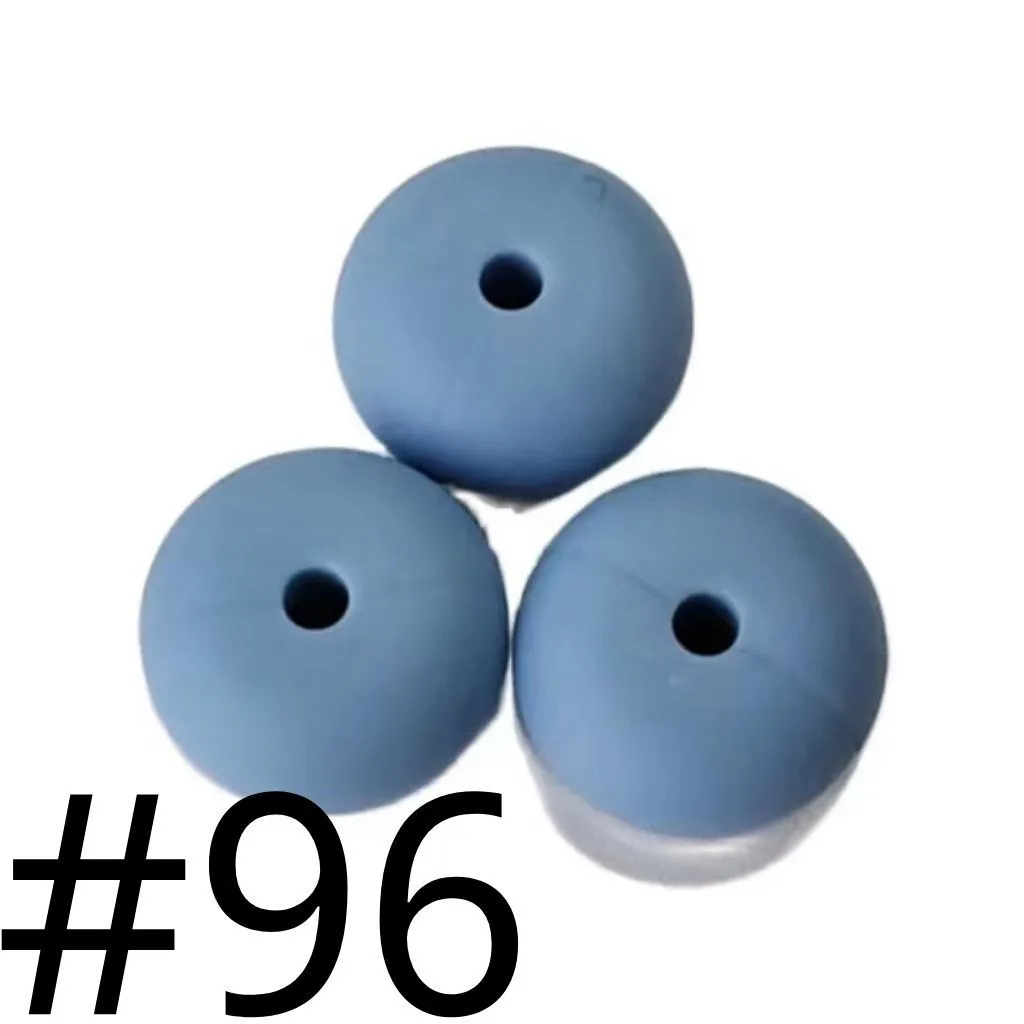 Silicone Wheel Beads Abacus Beads, 14mm - Image 24