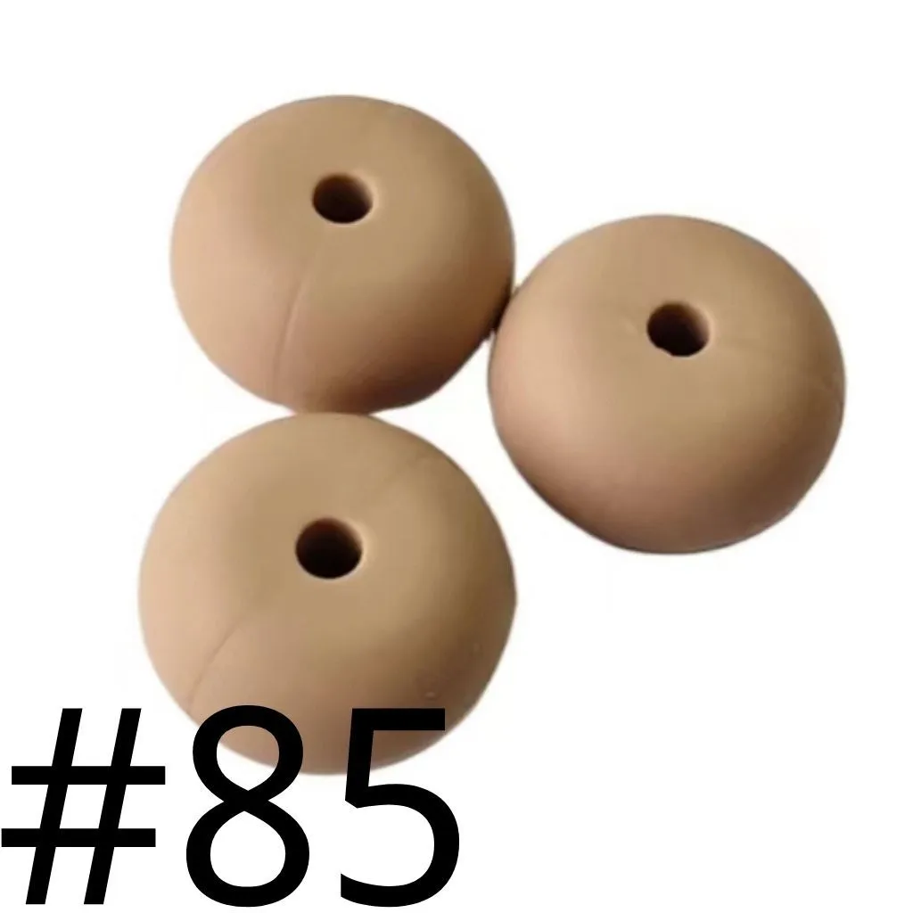 Silicone Wheel Beads Abacus Beads, 14mm - Image 33