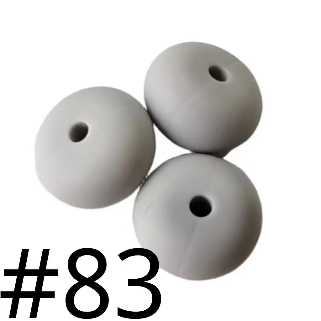 Silicone Wheel Beads Abacus Beads, 14mm - Image 38