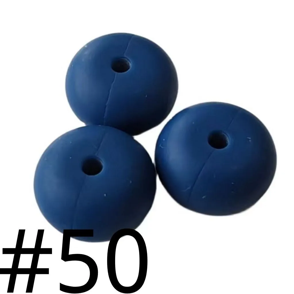 Silicone Wheel Beads Abacus Beads, 14mm - Image 42