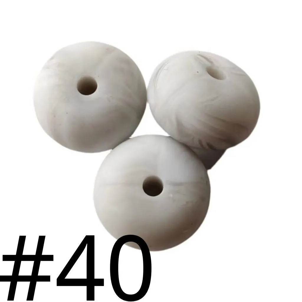 Silicone Wheel Beads Abacus Beads, 14mm - Image 54