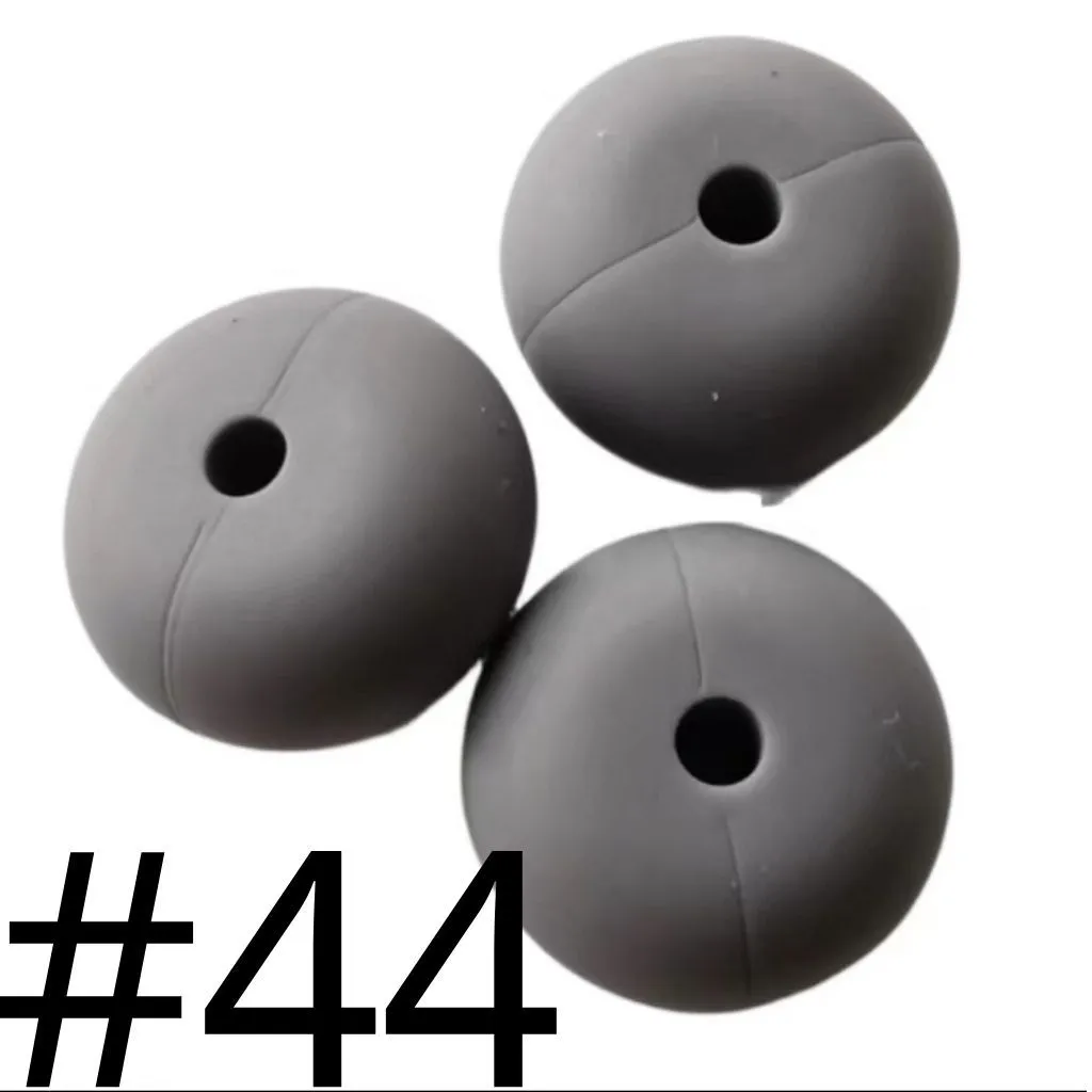 Silicone Wheel Beads Abacus Beads, 14mm - Image 63