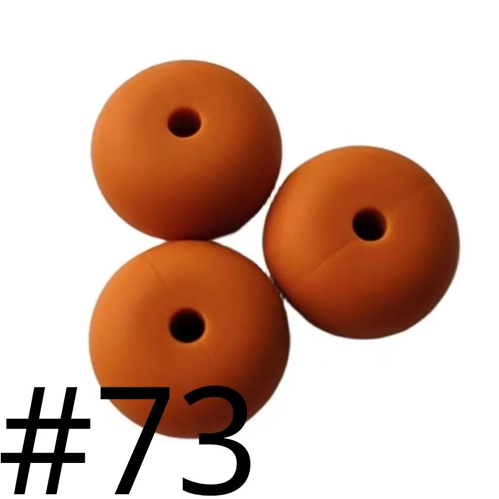 Silicone Wheel Beads Abacus Beads, 14mm - Image 68