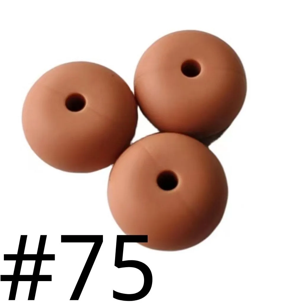 Silicone Wheel Beads Abacus Beads, 14mm - Image 70