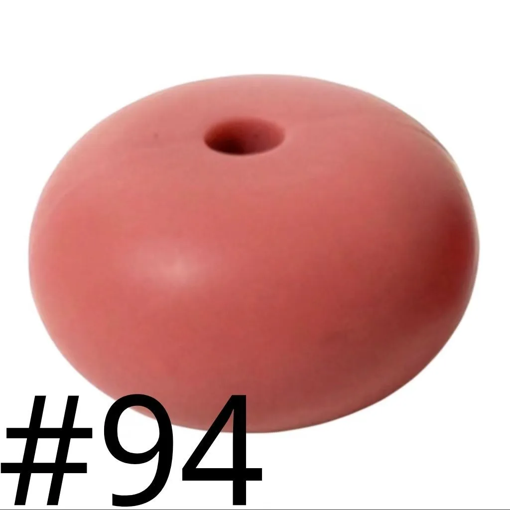 Silicone Wheel Beads Abacus Beads, 14mm - Image 74