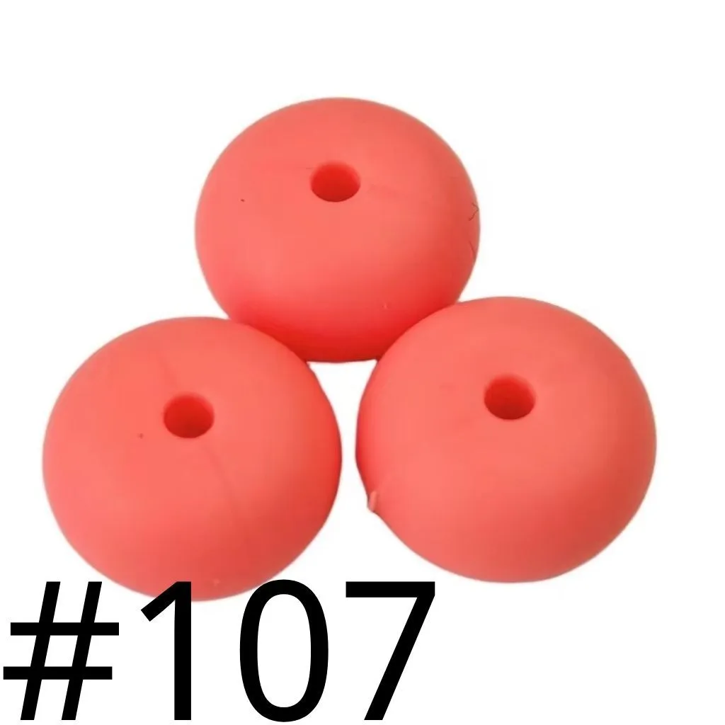 Silicone Wheel Beads Abacus Beads, 14mm - Image 75