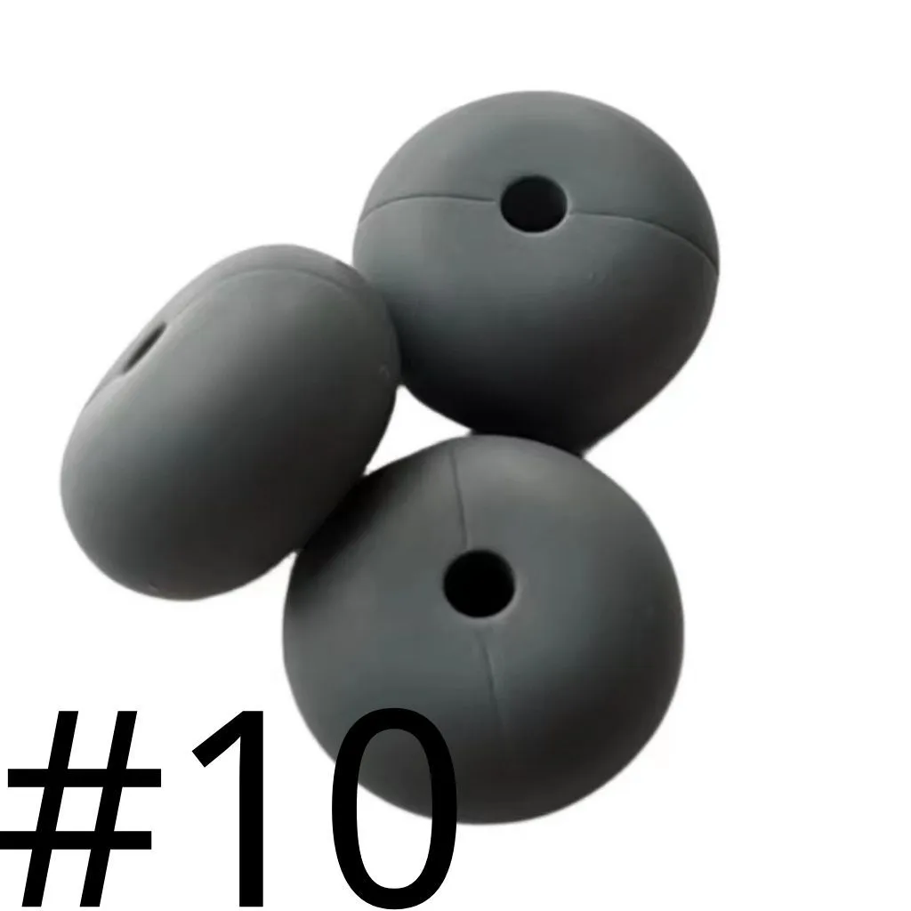 Silicone Wheel Beads Abacus Beads, 14mm - Image 76