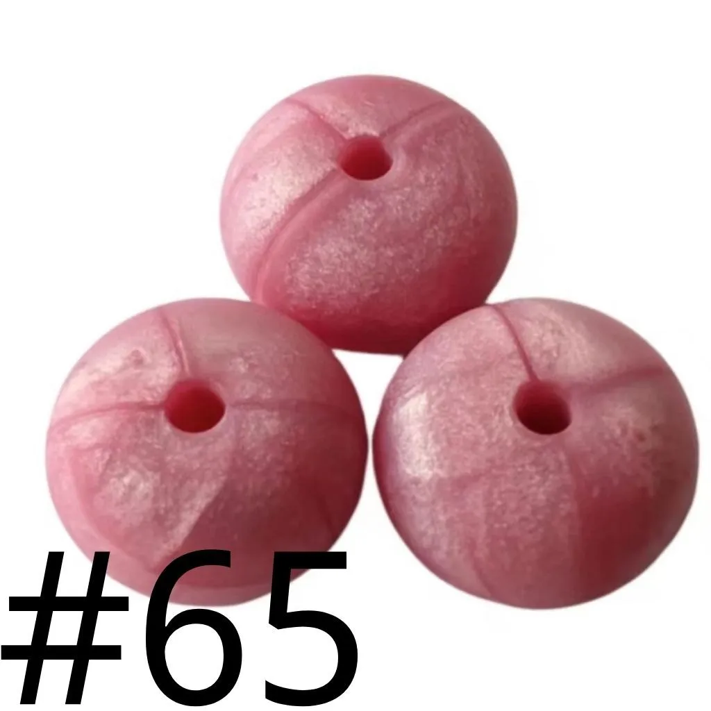 Silicone Wheel Beads Abacus Beads, 14mm - Image 92