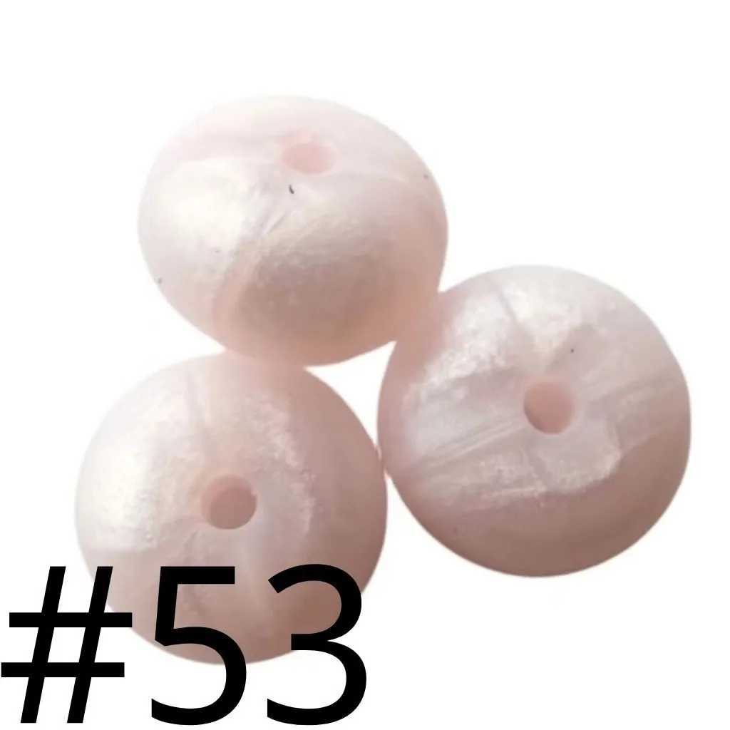 Silicone Wheel Beads Abacus Beads, 14mm - Image 93