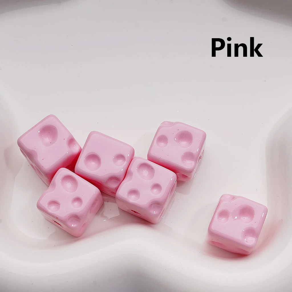 Solid Color Cheese Cube Square Acrylic Beads, 14MM, (Single Color is available for 200pcs(Whole bag)) - Image 16