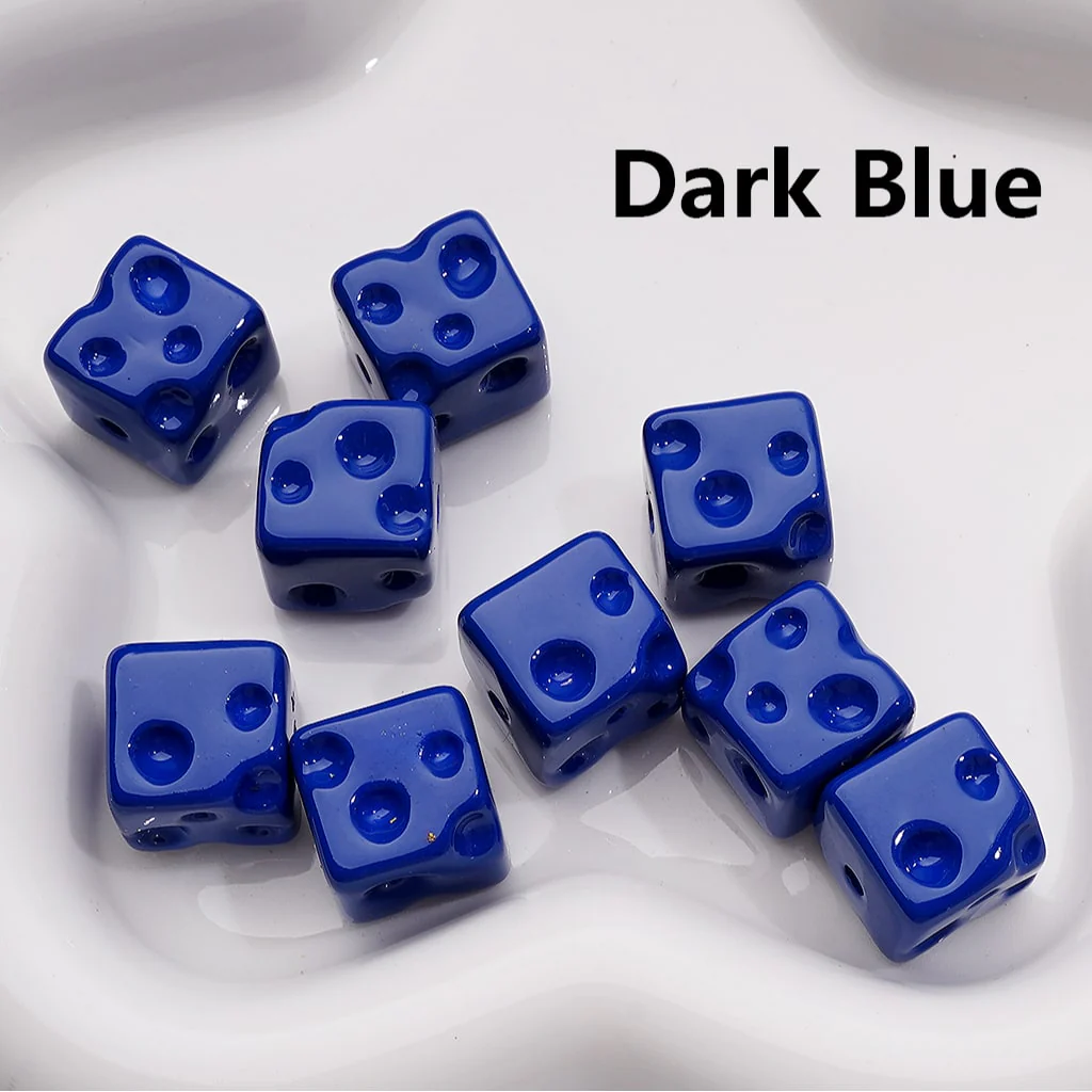 Solid Color Cheese Cube Square Acrylic Beads, 14MM, (Single Color is available for 200pcs(Whole bag)) - Image 8