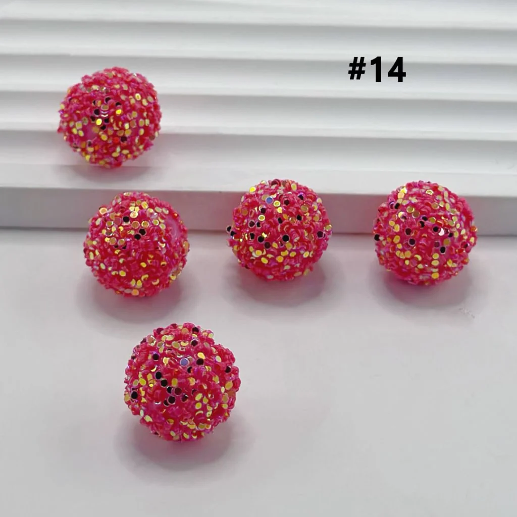 Sugar Beads Sparkling Rhinestone Beads 16mm - Image 15