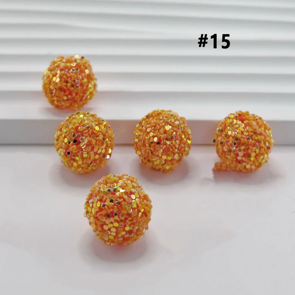 Sugar Beads Sparkling Rhinestone Beads 16mm - Image 16