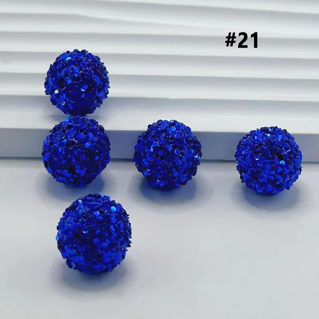 Sugar Beads Sparkling Rhinestone Beads 16mm - Image 22